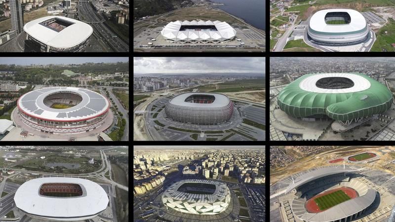 EURO 2032 Türkiye'de! İşte maçların oynanacağı 10 stadyum